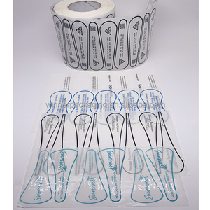 Vente flash, étiquettes transparentes légères multi-formes personnalisées à bas prix, faciles à coller, autocollants jetables - Product Image 4
