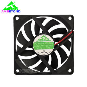 Ventilateur de refroidissement ultra-fin sans balais 12V CC <span class=keywords><strong>80x80x10</strong></span> - Product Image 2
