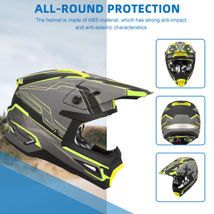 Casque de sport pour enfants certifié ECE/DOT, monocycle électrique, casque de moto, casque de motocross, casque de moto tout-terrain - Product Image 4