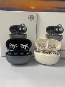 Écouteurs intra-auriculaires S6 à oreille ouverte avec boucles d'oreilles papillon en diamant, légers et confortables, adaptés aux petites oreilles, <span class=keywords><strong>pour</strong></span> le sport, la course à pied et l'entraînement - Product Image 2