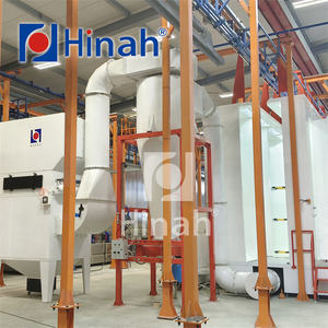 מערכת צביעה באבקה במחיר יצרן, כוללת תא ריסוס לטיפול מקדים, תנור ייבוש וקו צביעה באבקה. - Product Image 3