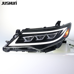 โรงงาน JUSHUN ขายส่งไฟหน้า <span class=keywords><strong>LED</strong></span> สำหรับรถยนต์โตโยต้า แคมรี่ ปี 2012-2014 6000K 12V ไฟเดย์ไลท์ DRL ไฟหน้า - Product Image 3