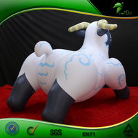 Ballon gonflable personnalisé en forme de chèvre, jouet animal, chèvre rebondissante, sphère Hongyi