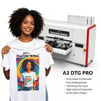 Nouvelle imprimante DTG numérique à 2 plateaux, 4 têtes d'impression, 9 couleurs, imprimante DTG pour t-shirts avec système de positionnement infrarouge