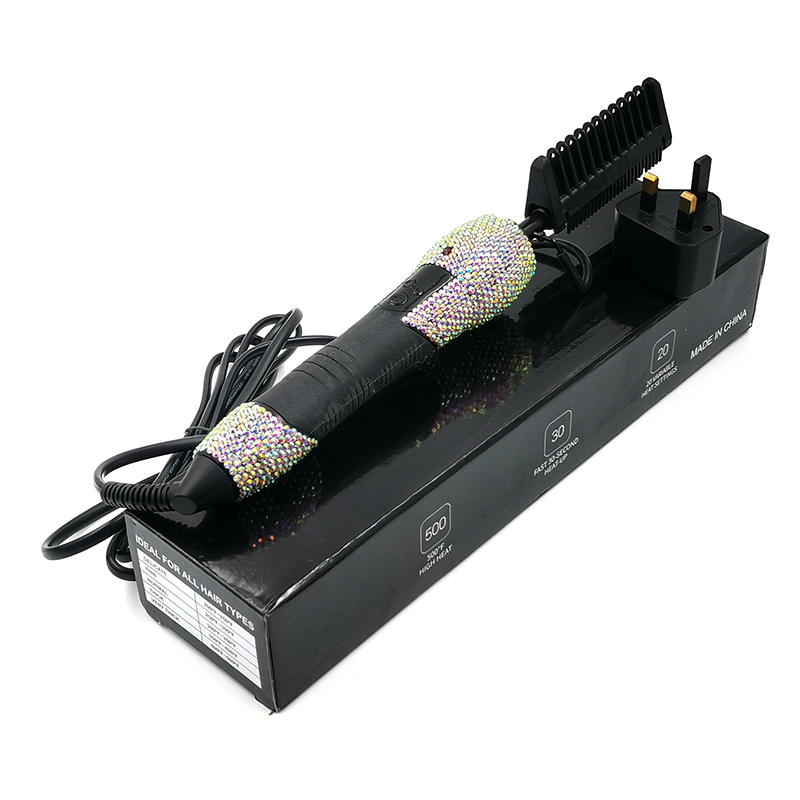 Pettine caldo con strass