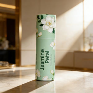 Custom 2-in-1 Push up Paper Tube for Lip Balm &amp; Solid Perfume | Eco Friendly Deodorant <strong>Stick</strong> Packaging with Dual Compartment - Product Image 3