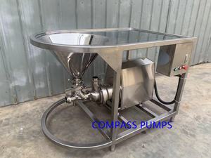 Mezclador de líquidos sólidos de acero inoxidable de grado alimenticio, mezclador de líquidos en línea, mezclador de polvo, mezclador de emulsión de polvo - Product Image 5