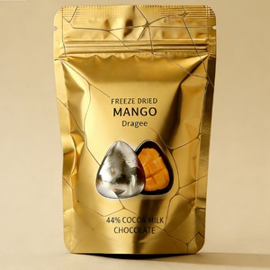 Custom Logo Mylar Plastic Smell Proof <b>Zip</b> Lock Resealable Food Packaging for Chocolate Candy Cookies Nuts Stand up Pouch <b>Bags</b> - Product Image 2