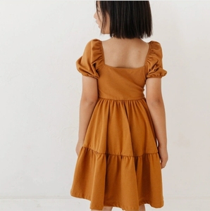 Vestito Casual da ragazza abbigliamento estivo Boutique graziosi vestiti per ragazze <span class=keywords><strong>in</strong></span> cotone massello Spandex con stampa per bambini 2-10 anni piroetta abiti da ragazza - Product Image 6