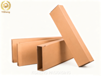 Boîte d'expédition en carton ondulé personnalisable - Écologique, portable, réutilisable, design haut de gamme, taille et forme personnalisées, OEM/ODM disponible