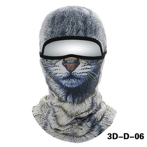 Facekini 3D Animal Face Mask Thermal Insulated Cycling Ski Mask Unisex Cold Protection Elastic Fleece Headgear - Product Image 3
