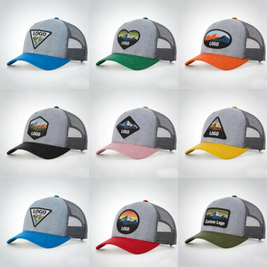 <span class=keywords><strong>Gorras</strong></span> Trucker de Malla con Cierre a Presión, Estilo 112, de Perfil Bajo, con Parche Tejido de 6 Paneles, Estructuradas, de Alta Calidad y con Logotipo Personalizado - Product Image 3