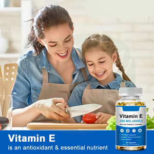Cápsulas de Gel Suave de Vitamina E Natural de Alta Pureza, Beneficios para la Belleza, Suplemento Alimenticio para Adultos, Gran Venta - Product Image 4