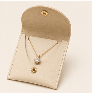 Luxury Custom Logo Velvet Pearl Suede Watch Envelope Pouch <b>Jewelry</b> <b>Packaging</b> Storage Bag Gift - Product Image 3