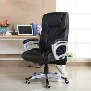Модный компьютерный стул с высокой простотой, менеджер по работе с креслом, вращающееся офисное кресло из искусственной кожи