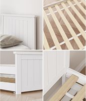 Sofá Cama con Diseño Único, Literas, Individual sobre Matrimonial, 90*200cm, Fácil de Montar, Se Puede Desmontar en Dos Camas Individuales