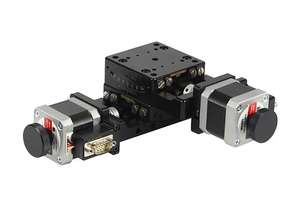 Plateau de goniomètre motorisé axe XY, plateau de positionnement d'angle électrique haute précision, table oscillante XY, goniomètre - Product Image 1