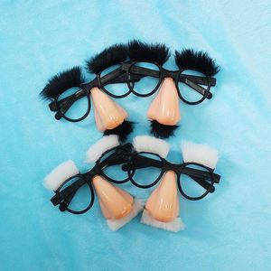 Animatronic Plastic Funny Glasses Decoration Nose Eyebrow Halloween Props Party Supplies for Kids - Product Image 1