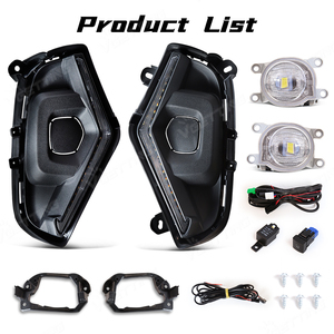 Luz de Conducción Diurna DRL LED Delantera de Fábrica para Toyota <span class=keywords><strong>RAV4</strong></span> 2019 2020 <span class=keywords><strong>2021</strong></span> 2022 2023 2024 2025 con Lámpara Antiniebla - Product Image 2