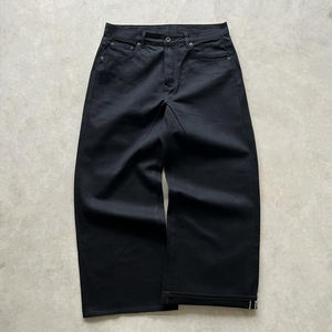 بنطال جينز رجالي مخصص للرجال جينز جينز فضفاض من الدنيم الخام للرجال جينز دينيم بحافة ضيقة - Product Image 6