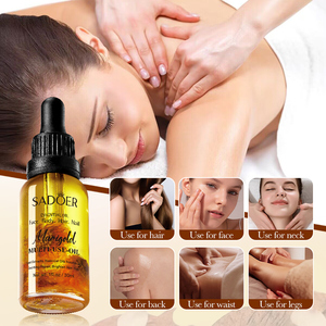 SADOER Productos para el cuidado de la piel Aceite esencial de plantas <span class=keywords><strong>Romero</strong></span> Rosa Lavanda Manzanilla Flor seca Aceite de masaje nutritivo multiefecto - Product Image 2