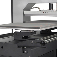 Presse à chaud électrique automatique double station Microtec TITAN TSLE-20 16x20 avec écran tactile pour sublimation DTF sur t-shirts