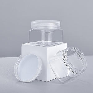 Tarro de Plástico PET Lujoso para Cosméticos de 150 ml de Pared Gruesa para Exfoliante Corporal y Crema con Tapa Blanca - Product Image 6