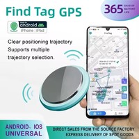 Android Ios Universal Pet Tracker Locator Airtag Anti-perte Gps Tracker Pet Airtag Collar Locator for Track Viewing