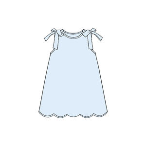 GSD3706 Vestido personalizado para niña pequeña, boutique, rosa y morado, vestido sólido sin mangas para niña, conjunto infantil al por mayor - Product Image 2