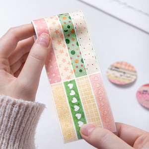 เทปวาชิ 1 ม้วน ซีรีส์ฮารุโนะ ยูเมโมโน เทปวาชิสไตล์สปริงซอลท์สำหรับบันทึกแบบ Bullet Journal - Product Image 3