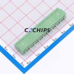 C50126V-10P0G56 <b>Screw</b> Terminal <b>Block</b> Through hole Component (THT),P=5mm Connector 1x10P 5mm 10P 1 - Product Image 2