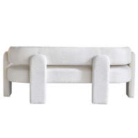 Canapé en tissu moderne OEM, nouveau design scandinave, fabrication de meubles, canapé sur mesure pour salon, vente chaude