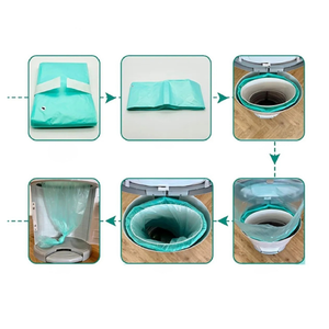 Bolsas de Recarga para Desechar Pañales Desechables, Color Azul Claro, Tela No Tejida, Compatibles con Contenedores de Pañales para Adultos - Product Image 5