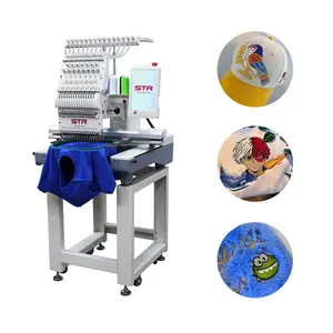 STR OCEAN Designer Series single head computerized embroidery machine completed spare parts and tool that come with the machine