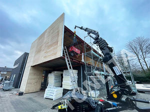 Tonlitaコンパクトモバイル12トンミニ油圧クローラーテレスコピックブームリモコンガラス設置スパイダークレーン - Product Image 6