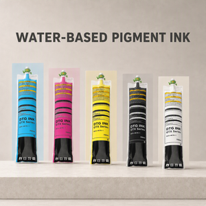 ถุงหมึก 700 มล. DTG หมึกพิมพ์ CMYK สีขาวแบบเม็ดสี คุณภาพสูง พร้อมชิป ใช้แล้วทิ้ง สำหรับเครื่องพิมพ์ Brother GTX GTXpro ขายส่งจากโรงงาน - Product Image 1