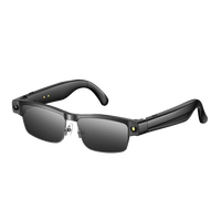 Lunettes intelligentes L802 avec caméra HD 8MP, reconnaissance d'objets, traducteur IA, haut-parleur ouvert, assistant vocal pour les sports de plein air