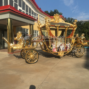 2026 Calèche Électrique de Luxe de Haute Qualité, Blanche, Classique et Rétro, pour Mariage et Visites Touristiques - Product Image 5