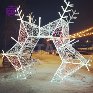 . Custom Star Archway LED Decoration for Christmas Shopping Plaza Resort Garden and Outdoor Event <b>Lighting</b> - Product Image 3