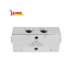 Hydraulisches Steuerventil SO-H15L-01 Doppelt vorgesteuertes Rückschlagventil <span class=keywords><strong>Pilot</strong></span>-Rückschlagventil für Hebevorrichtungen - Product Image 1