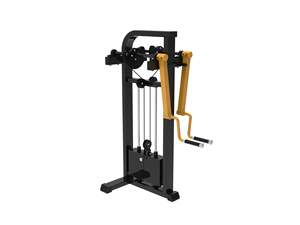 Peralatan Fitness Gym, peralatan besi angkat bahu & dada Fitness tahan lama dengan Pin keamanan dapat diatur - Product Image 5