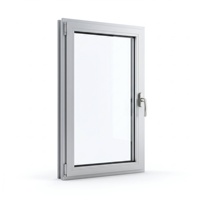Ventana Abatible y Giratoria de Aluminio, Triple Eficiencia Energética, Aislamiento Térmico, Insonorizada, Fija, Moderna, con Malla de Acero Inoxidable