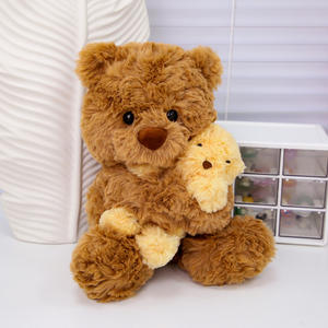 Nuovo arrivo Kawaii orsacchiotto peluche giocattoli di 25cm orecchie lunghe <span class=keywords><strong>coniglio</strong></span> farcito animale di peluche coniglietto con accompagnatore di bambolotti - Product Image 5