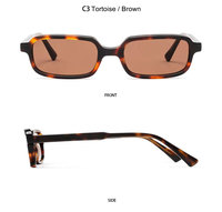Suneyes OEM&ODM Lunettes de soleil vintage de luxe unisexes, design personnalisé, légères et durables