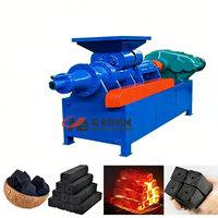 Machine extrudeuse entièrement automatique de briquettes de charbon de haute densité pour la fabrication de bâtonnets de charbon