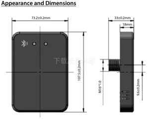 IP67 impermeabile ZK VR10 Por Radar 1-6M <span class=keywords><strong>Bluetooth</strong></span> debug parcheggio braccio barriera Gate Antis rashing Loop sensore di rilevamento del veicolo - Product Image 6