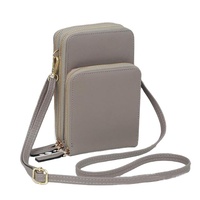 Tas Tangan Kecil Wanita, Dompet Selempang Telepon Seluler Bahu Mini Tempat Kartu