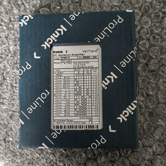 P27000h1 Knick Isolation Amplifier