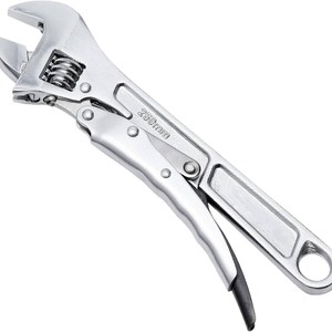 Adjustable Wrench 250mm Industrial Grade Chrome Vanadium Steel Serrated Jaw Anti Slip Handle Household Repair Tool - Product Image 5