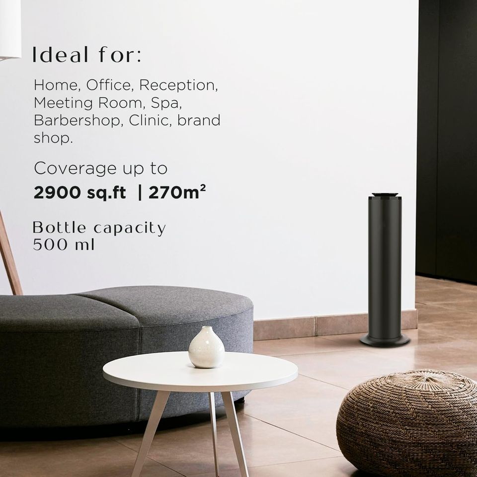 Tower Scent Diffuser Electric Home Office Hotel Waterless Essential Oil ...